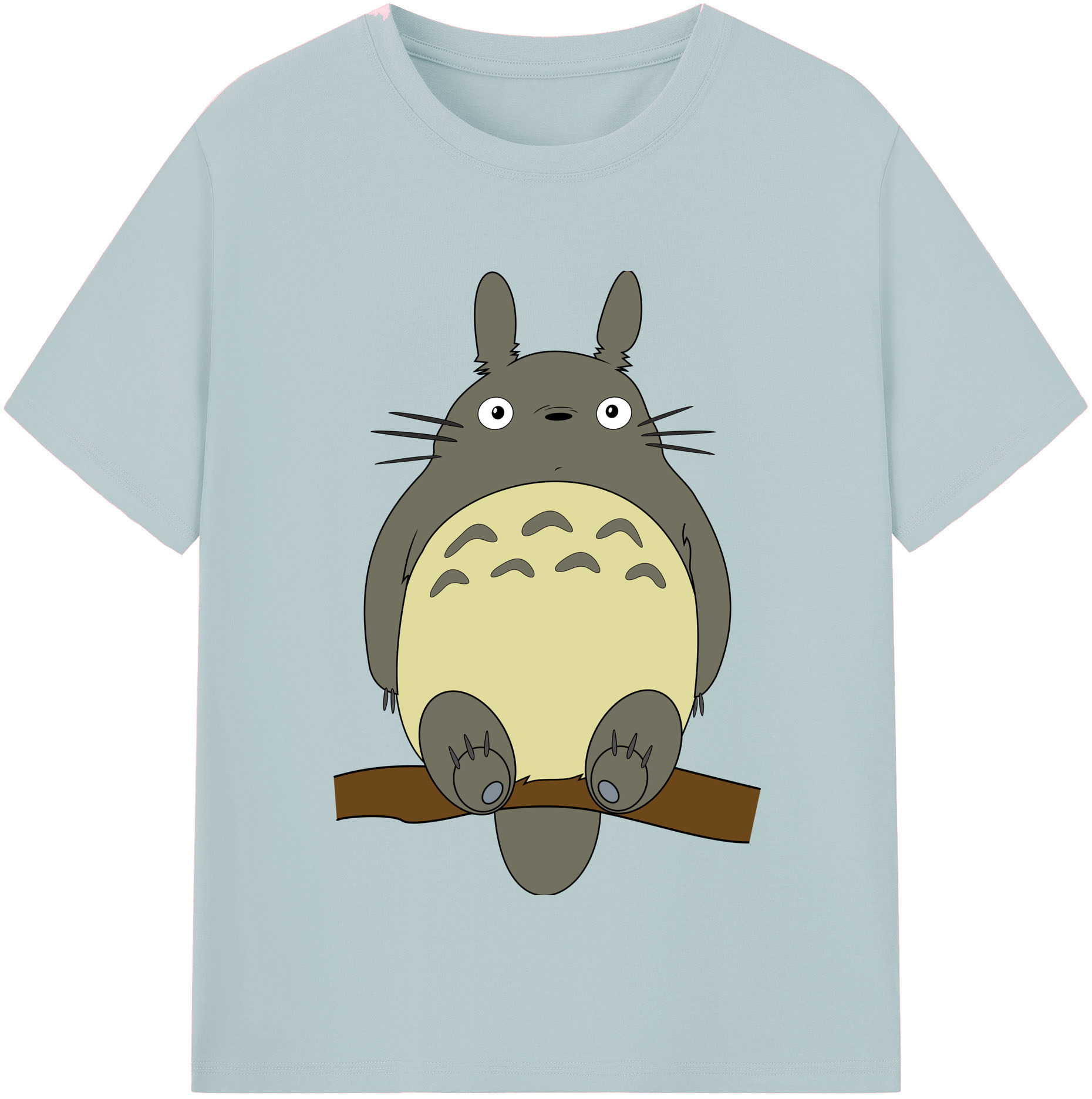 （画像用） となりのトトロ 草壁メイ 草壁サツキ My Neighbor Totoro Satsuki Kusakabe Mei Kusakabe 綿100％半袖Tシャツ（フロントプリント）